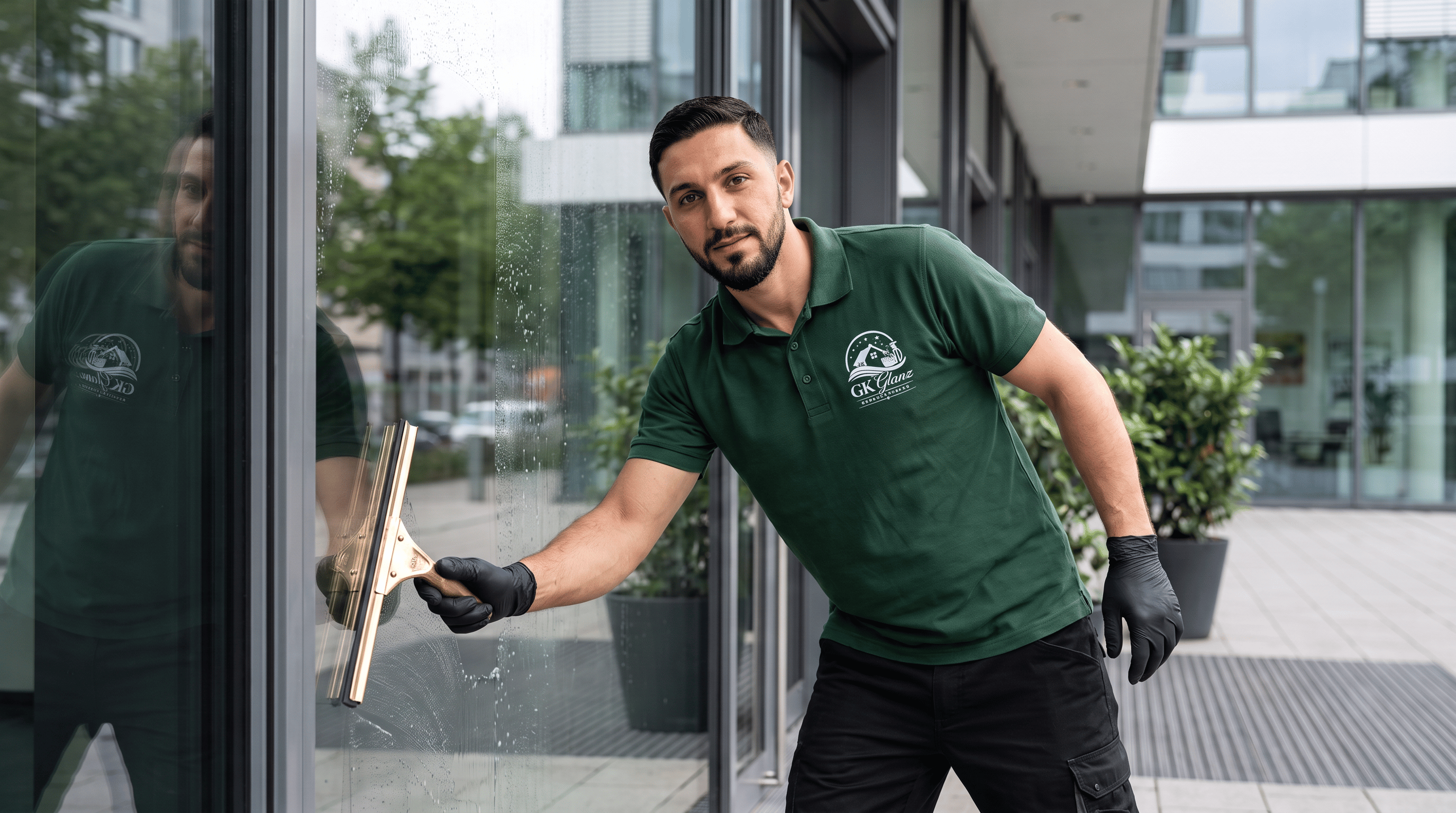 Glas- & Fensterreinigung durch GK Glanz