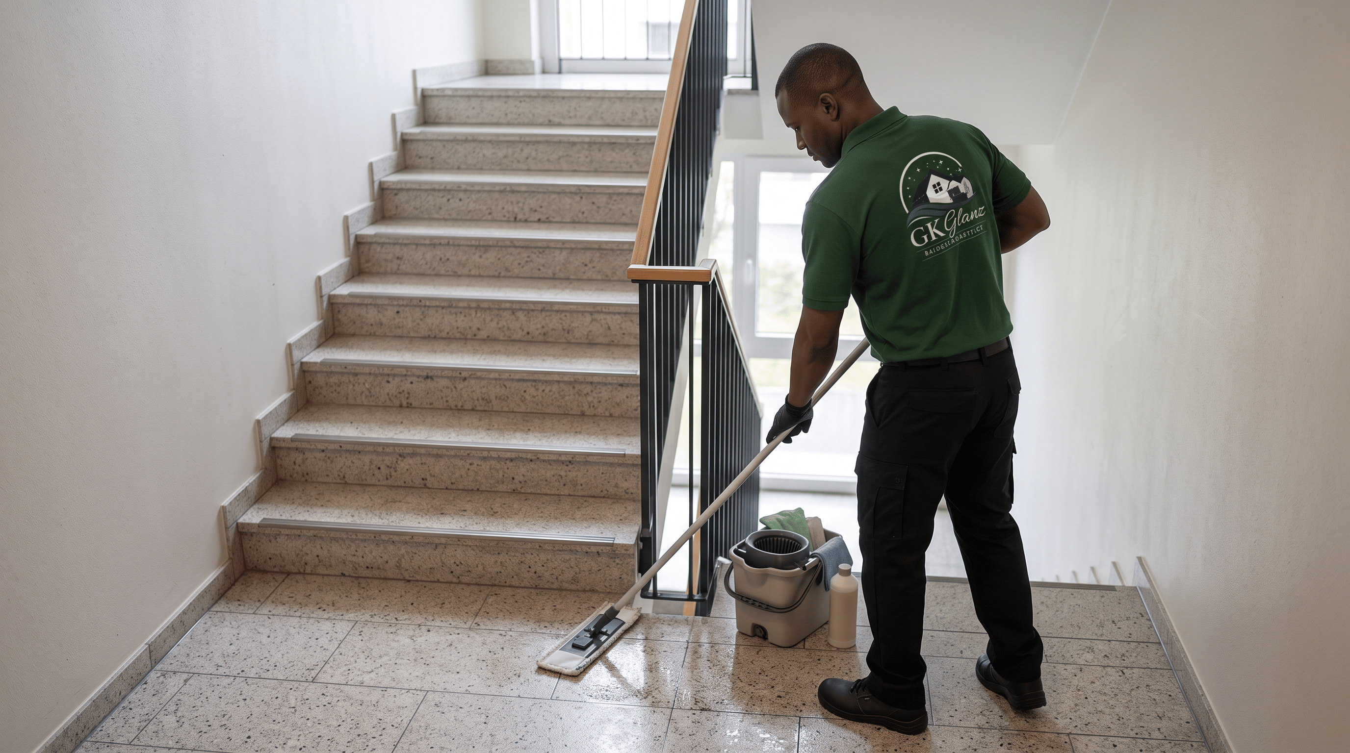Treppenreinigung durch GK Glanz